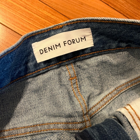 Aritzia denim forum the 90s pencil Maxi denim skirt, size 26 - Picture 3 of 4